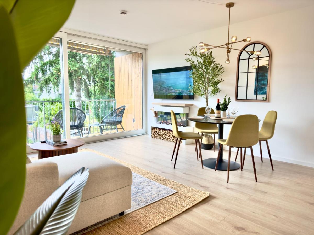 Flair Apartments Vorarlberg - Stilvolles Wohnen Nahe Bodensee & Alpen - Kueche, Balkon & Gratis Parkplatz Bregenz Ngoại thất bức ảnh